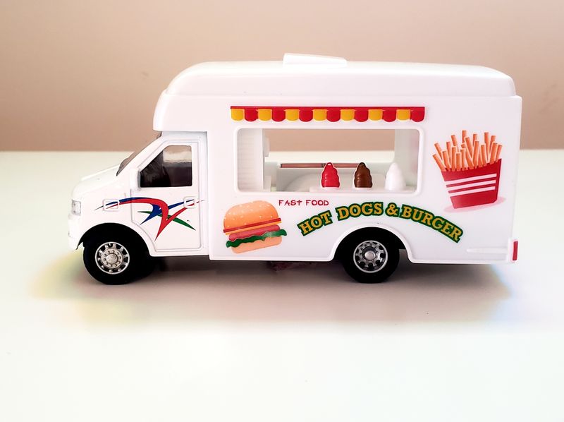 Foodie Fleet Die Cast- Toy Food Truck