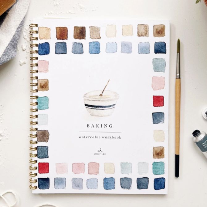 Baking Watercolor Workbook