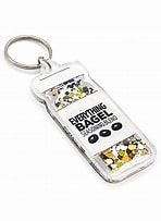 Everything Bagel Seasoning Glitter Keychain