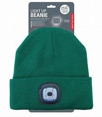 GREEN LIGHT UP BEANIE