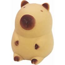 Chubby Capybara Fluffy Slime Filled TPR Stress Ball