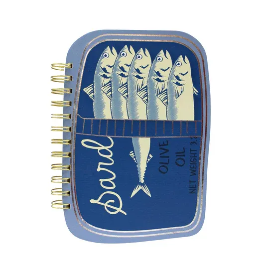 Italian Summer Sardine Notebook