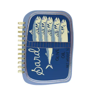 Italian Summer Sardine Notebook