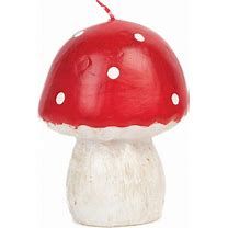 Red Toadstool Mushroom Candle