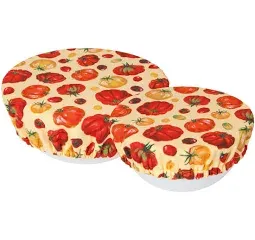 Heirloom Tomatoes Bowl Covers Set of 2