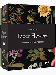Paper Flowers Cards and Envelopes