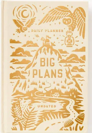 Big Plans Undated Standard Planner