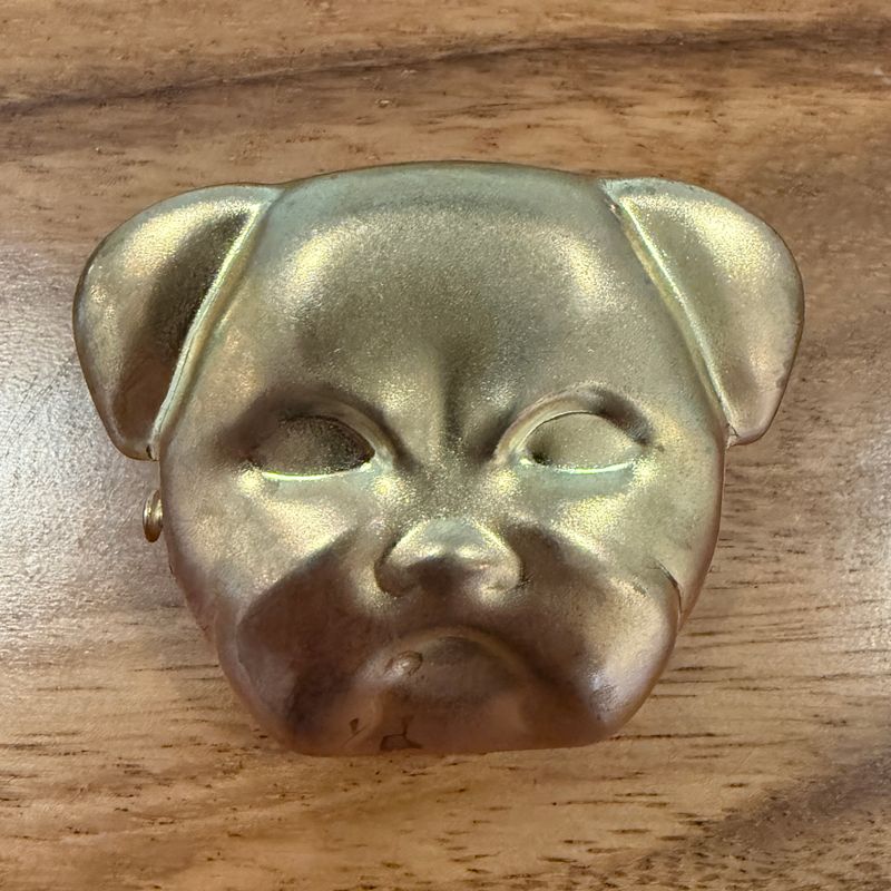 Brass Dog Clip