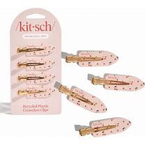 Recycled Plastic Creaseless Clips 4pc Set- Cherry Print