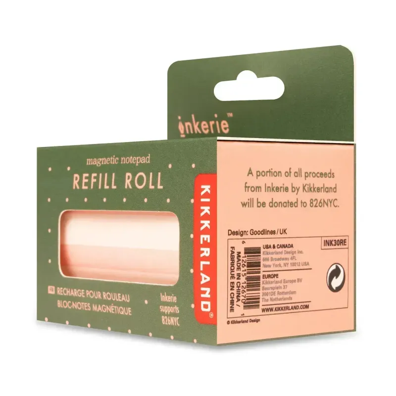 Inkery Magnetic Notepad Refill Roll