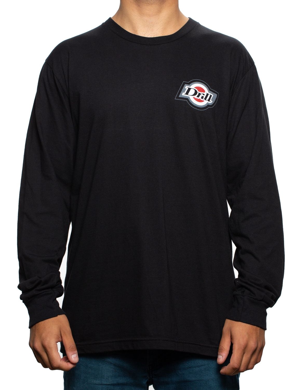 Drill Insignia L/S Tee, Color: Black, Size: 2XL