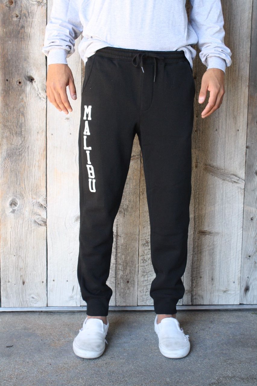Drill Malibu Sweatpants, Color: Black, Size: 2XL