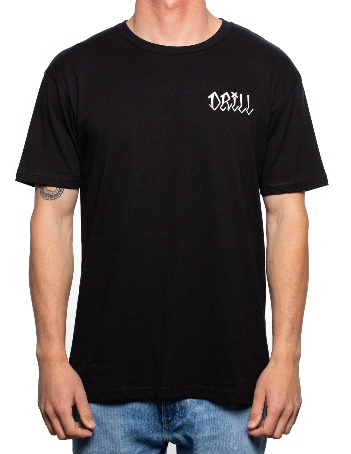 Drill Pool Skater Tee, Color: Black, Size: 2XL