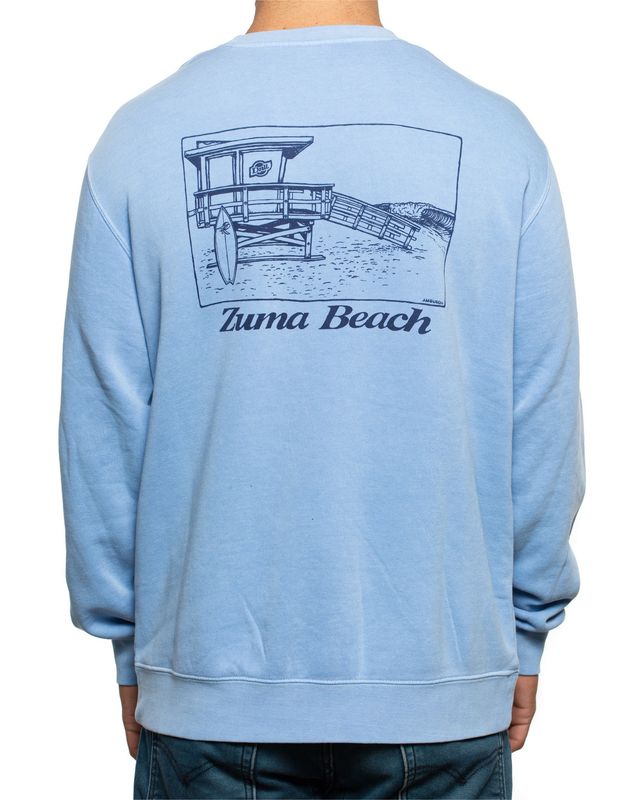 Zuma Beach Pigment Dyed Crewneck