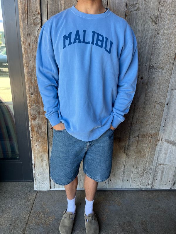 Malibu Pigment Dyed  Crewneck
