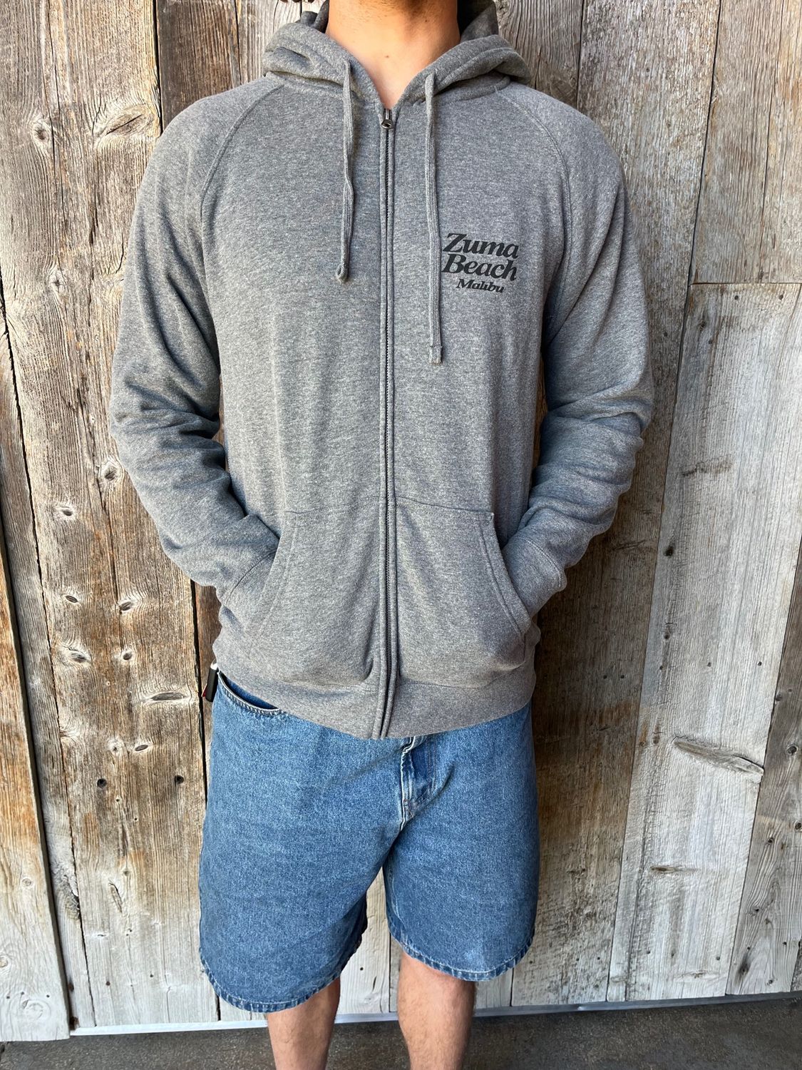 Zuma Beach SB Zip Hoodie, type: Nickel, Size: XS