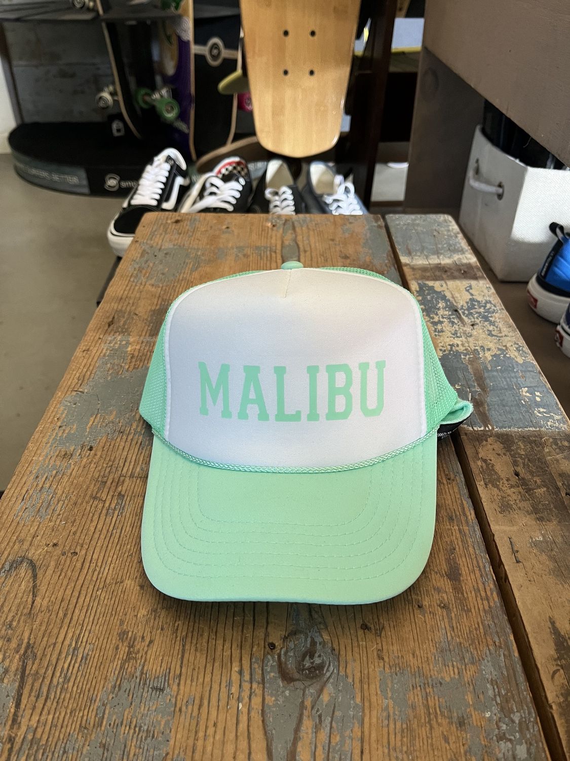 Drill Malibu Youth Trucker, type: Seafoam/White, Size: OS