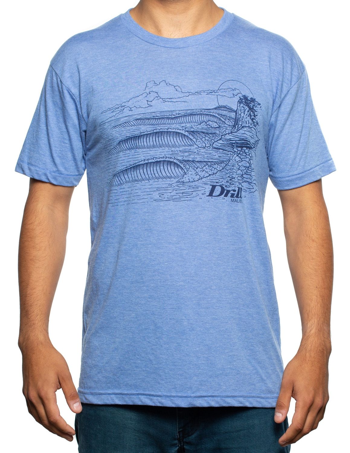 Drill Pt. Dume Tee, Color: Ath Blue, Size: XS