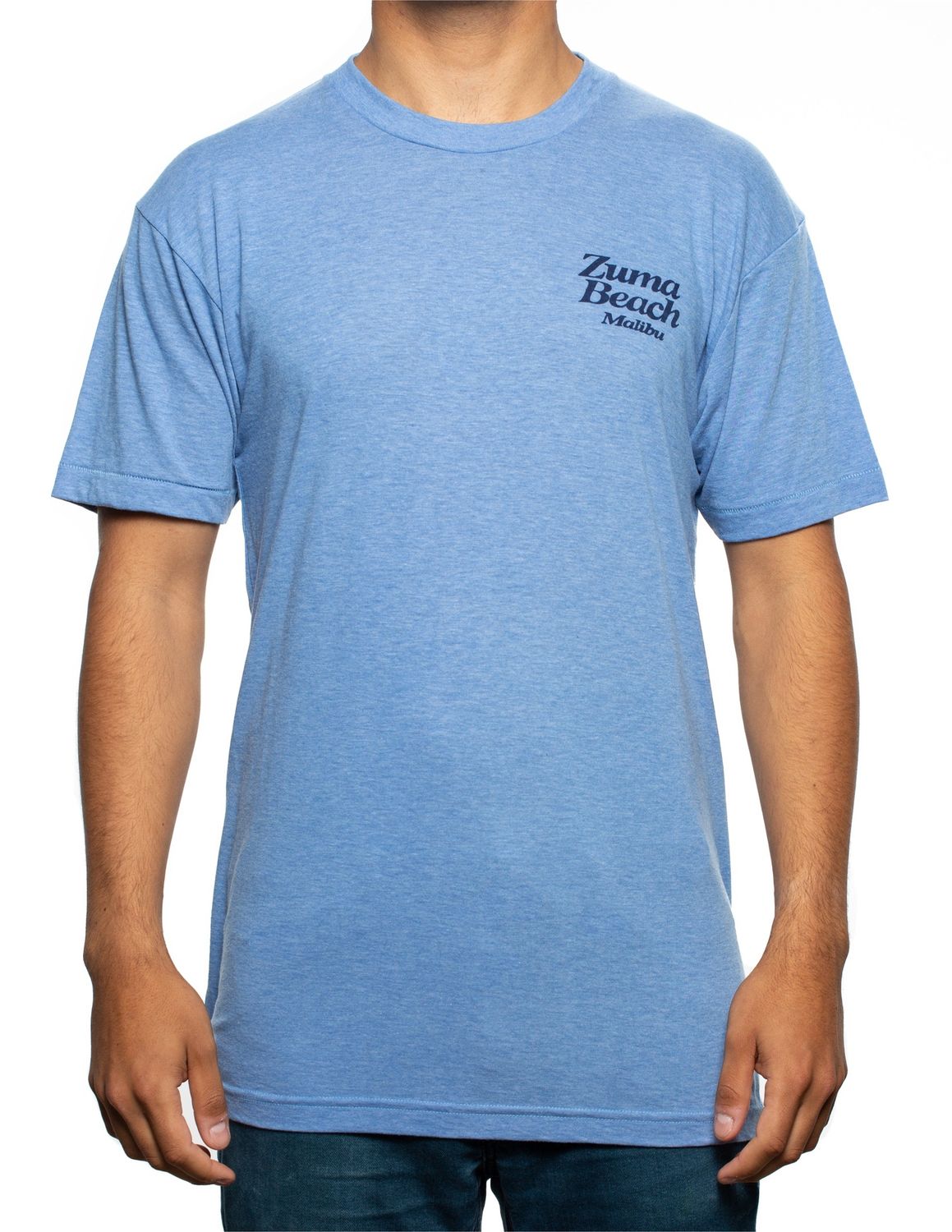 Drill Zuma Beach Tee, Color: Ath Blue, Size: XS