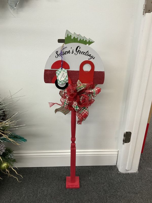 Standing Sign-Seasons Greeting Trailer