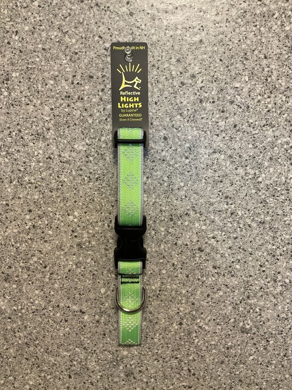 Adjustable Collar 1 in 12-20&quot; Green Diamond