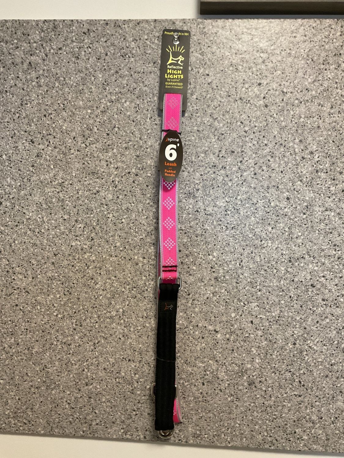 Leash 1 in 6 ft Pink Diamond