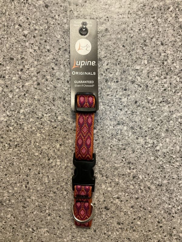Adjustable Collar 3/4 in 9-14&quot; Alpen Glow