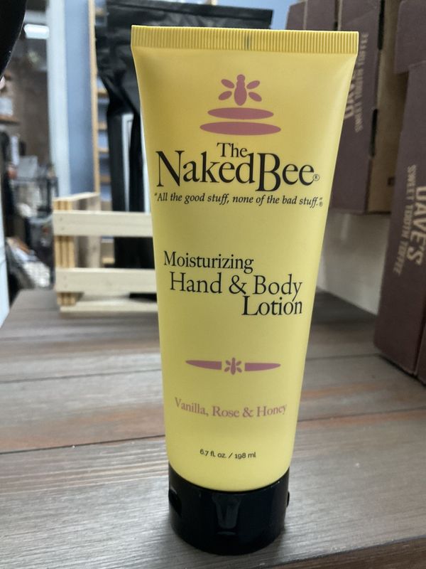 6.7 oz Moisturizing Hand &amp; Body Lotion-Vanilla, Rose &amp; Honey
