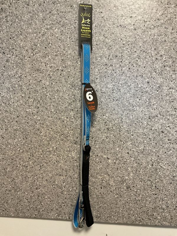 Leash 3/4 in 6 ft Blue Diamond
