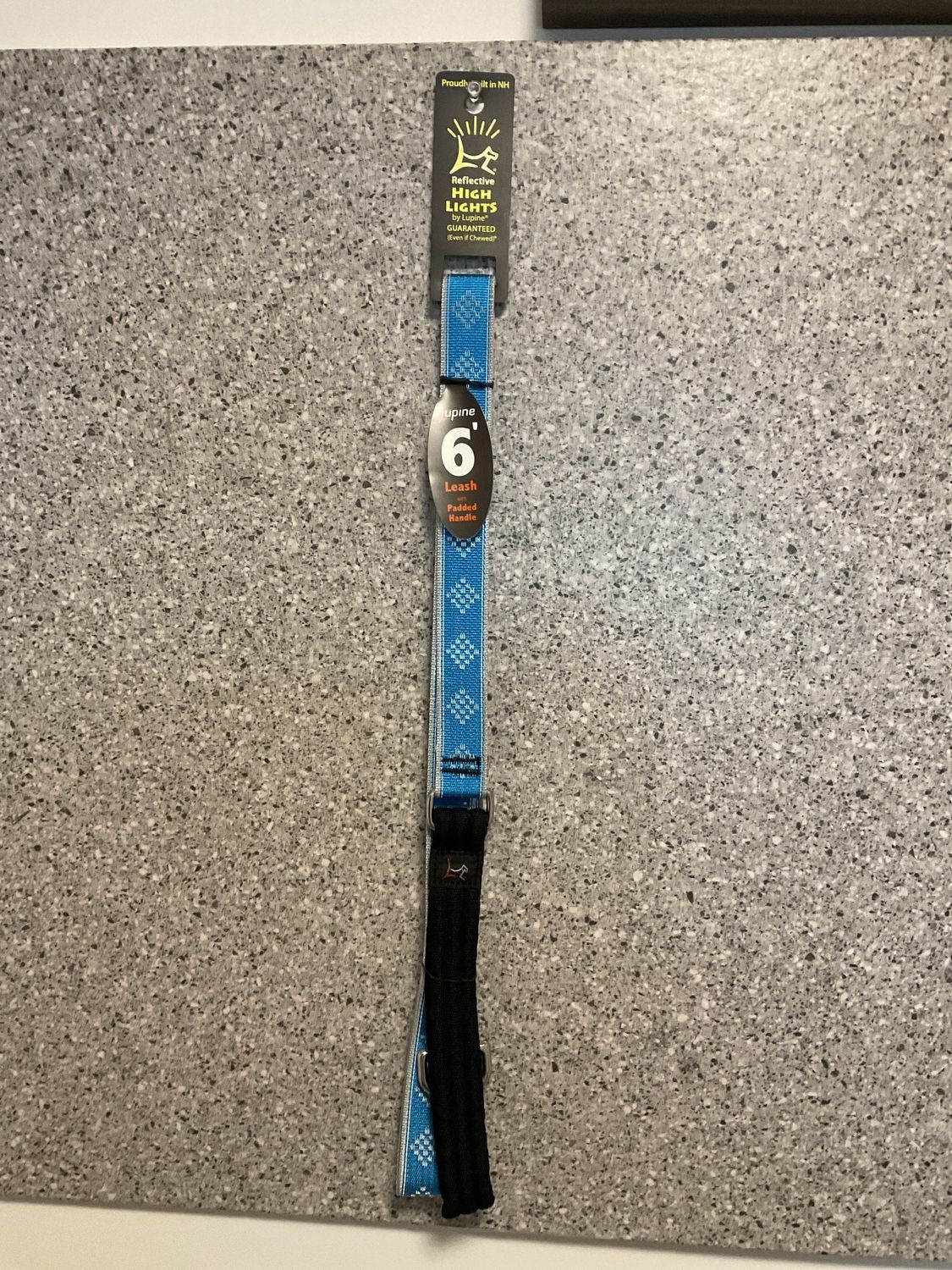 Leash 1 in 6 ft Blue Diamond