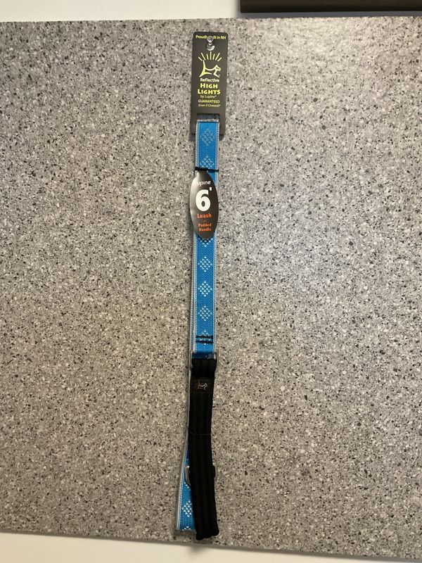 Leash 1 in 6 ft Blue Diamond
