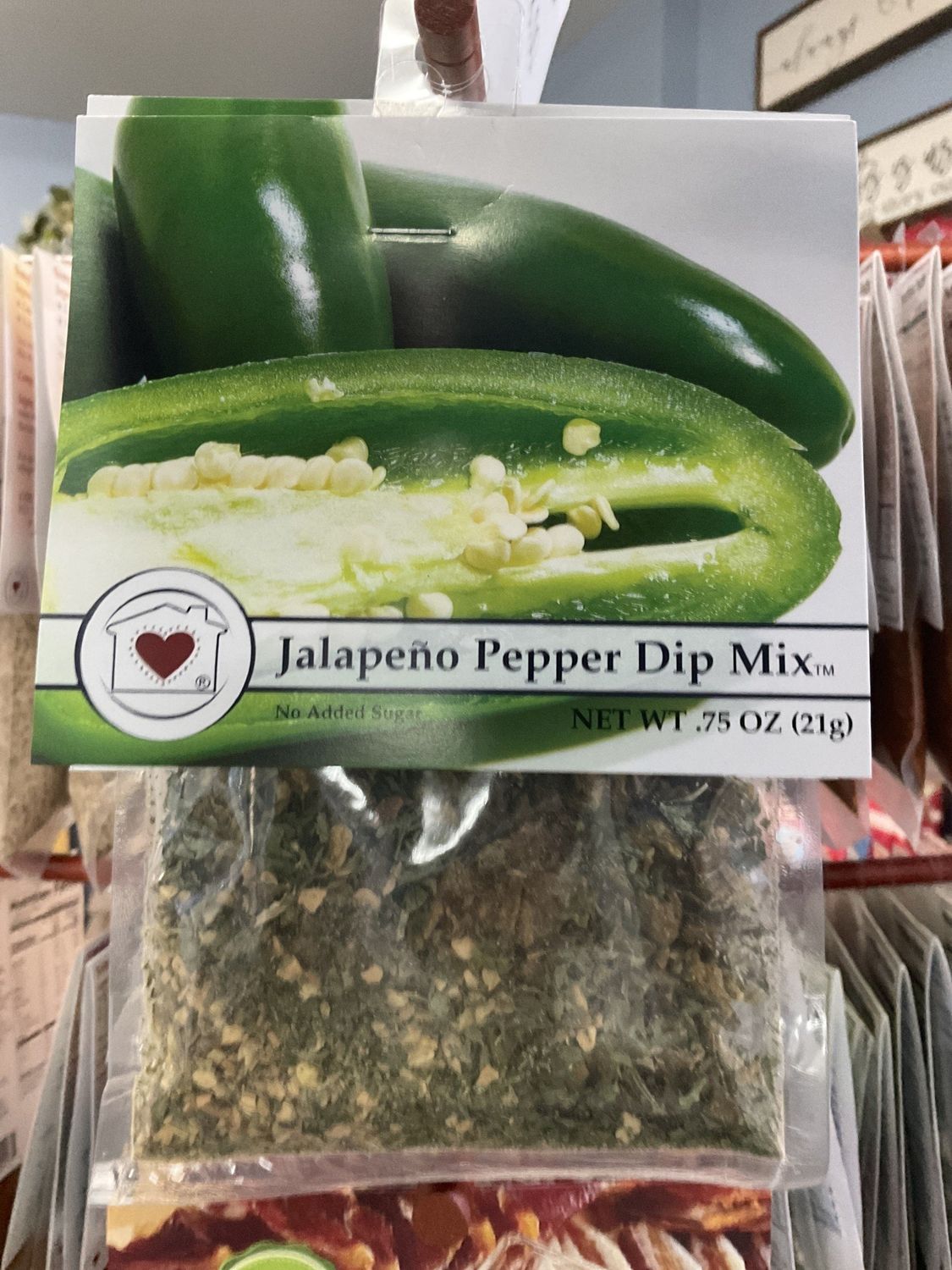 Jalapeno Pepper Dip Mix