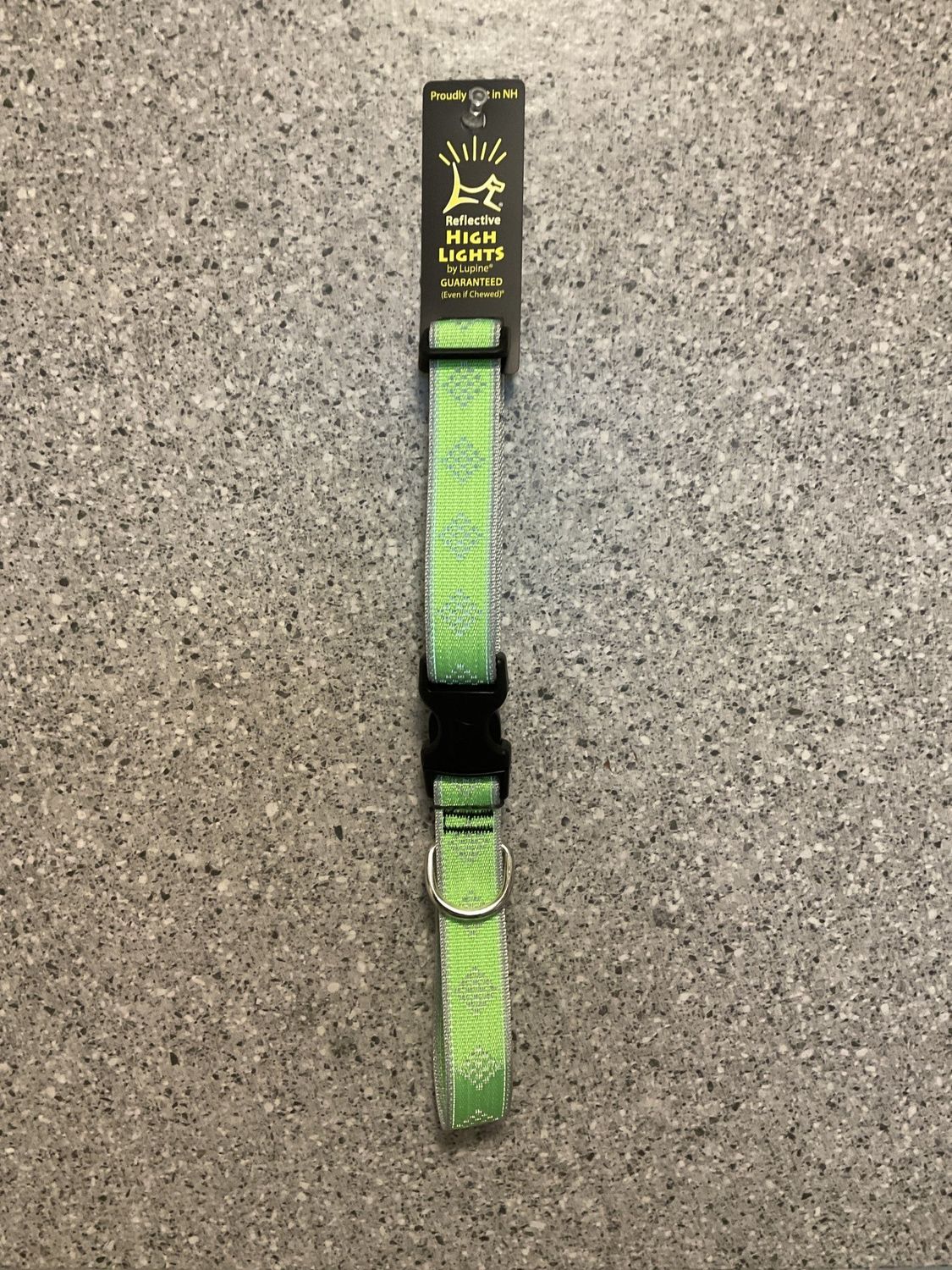 Adjustable Collar 1 in 16-28&quot; Green Diamond
