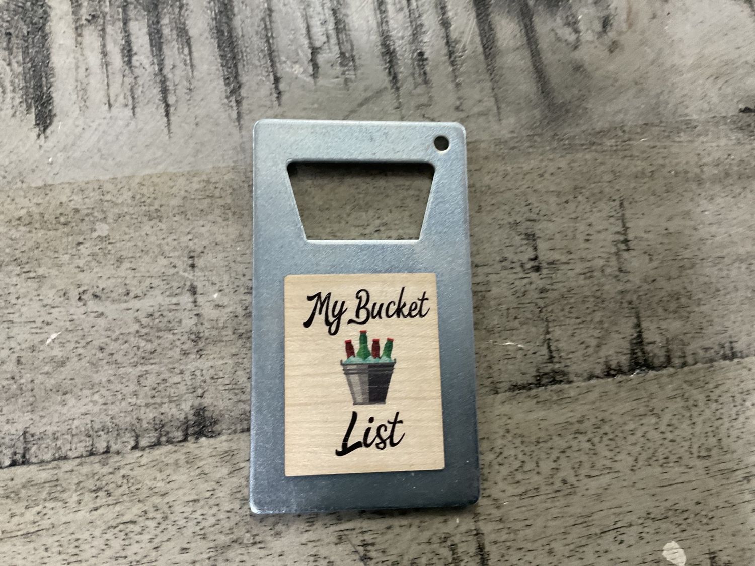 Magnet Bottle Opener-Bucket List