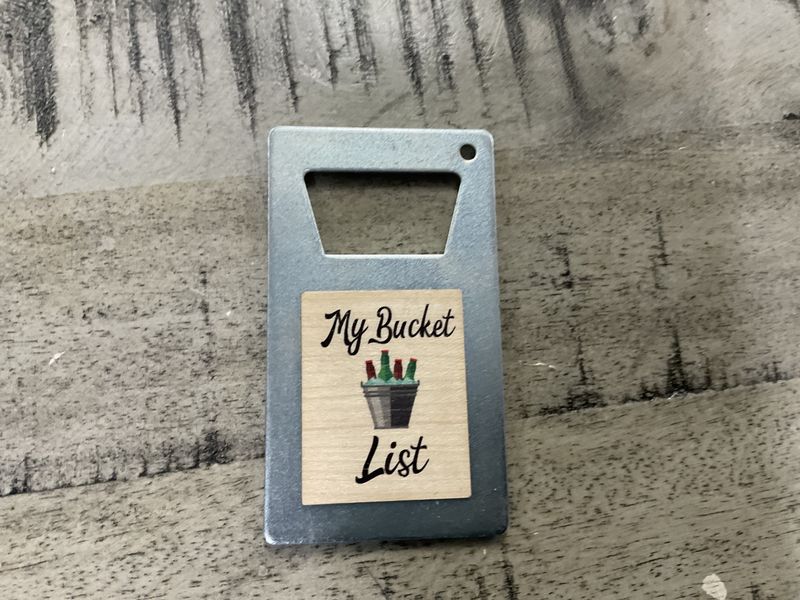 Magnet Bottle Opener-Bucket List