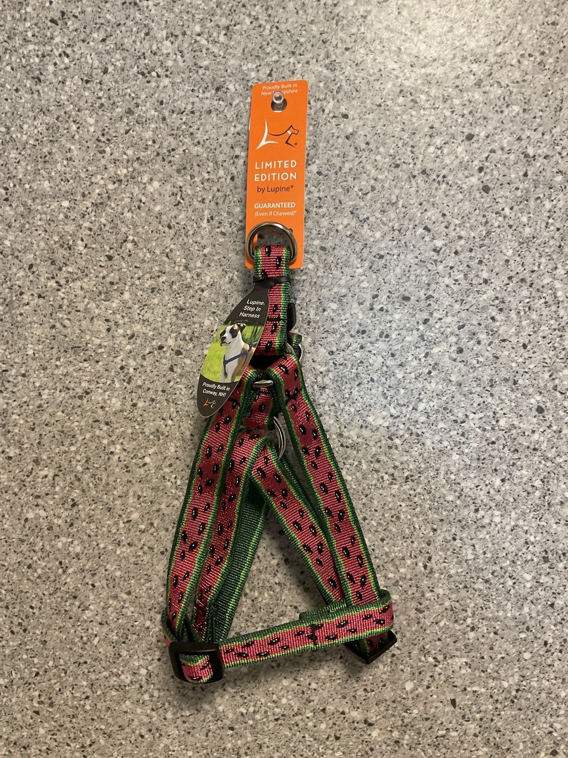 Step In Harness 3/4 in 15-21&quot; Watermelon