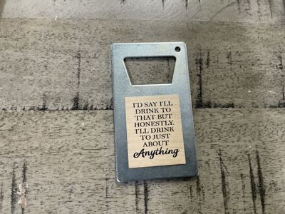 Magnet Bottle Opener-Anything