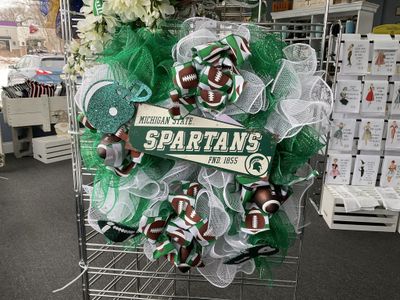 Mesh Michigan State Spartan with MI State Sign 1855