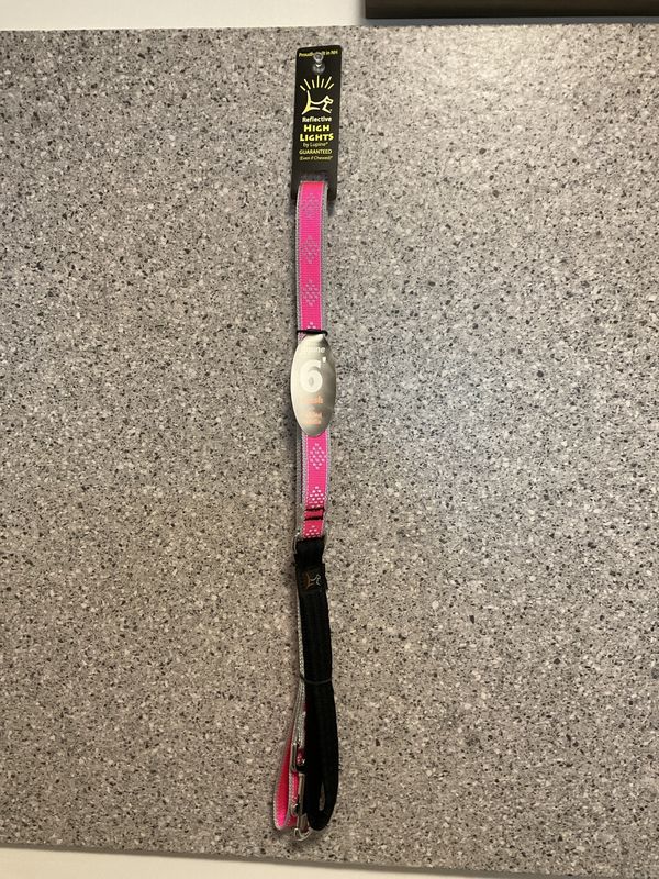 Leash 3/4 in 6 ft Pink Diamond