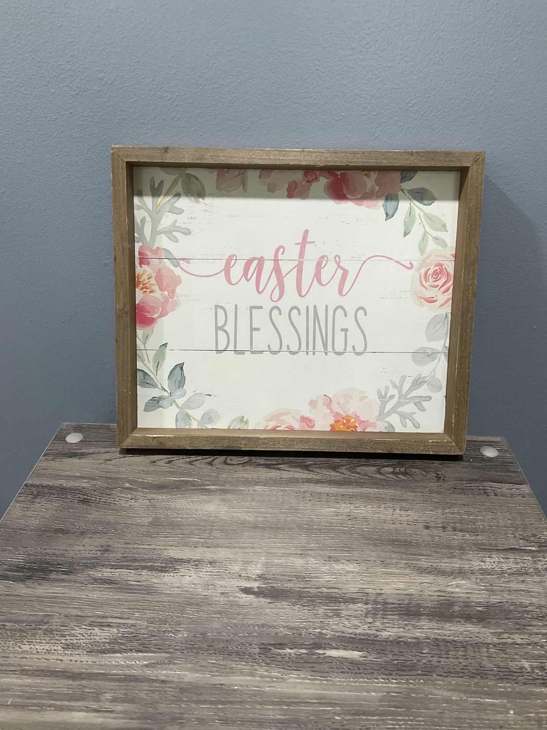 455 Sign 12x10-&quot;Easter Blessings&quot;