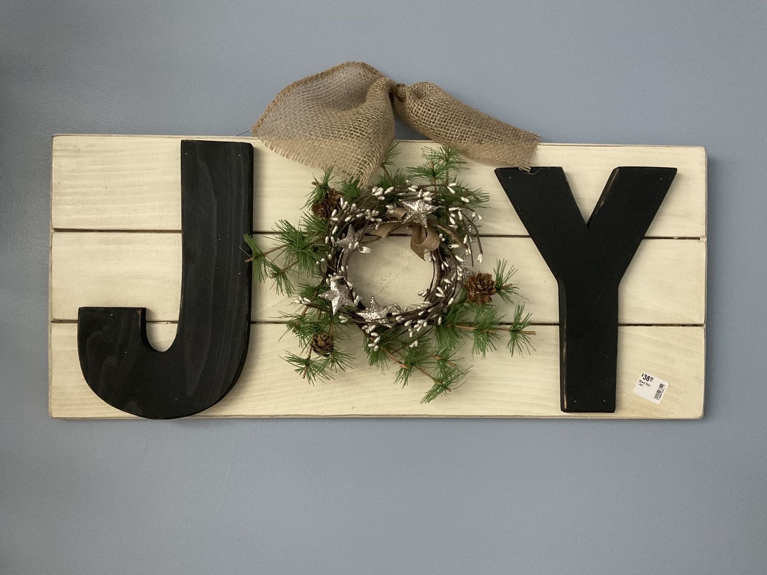 Wood Sign &quot;Joy&quot;
