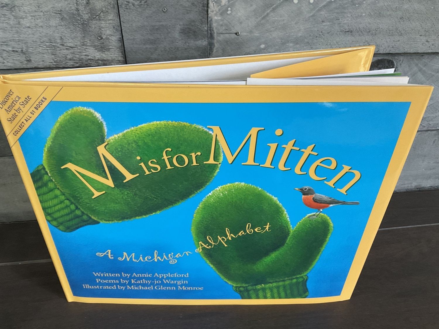 W-SBP A Michigan Alphabet Book: M is for Mitten