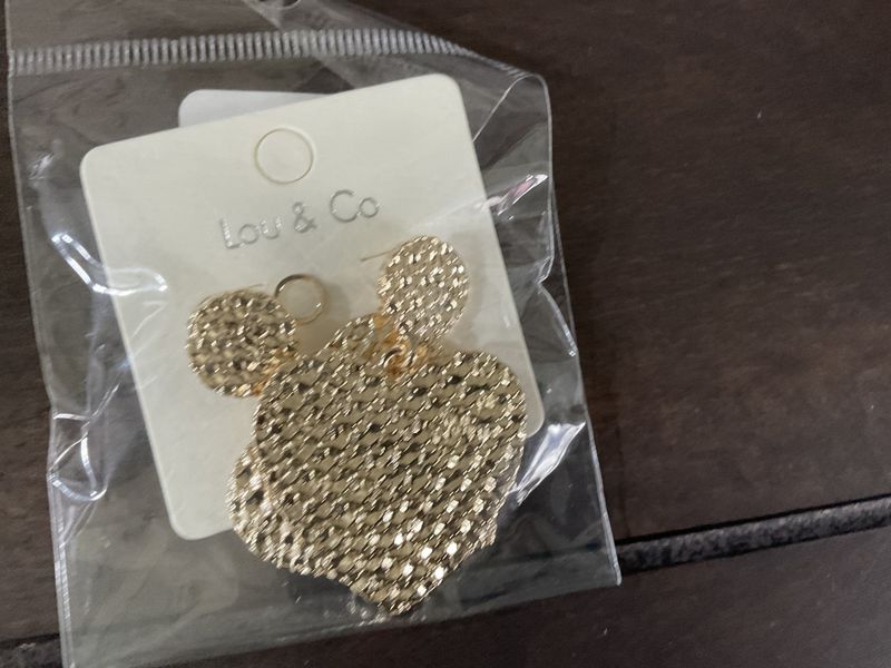 746 Heart Statement Earrings