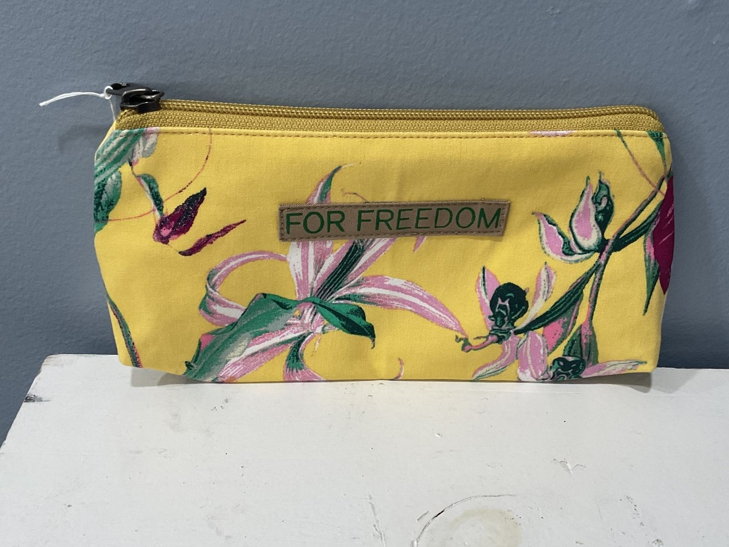 Maddie Handbag - Yellow Floral