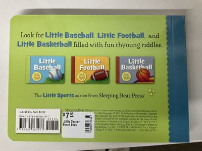 W-SBP Little Soccer Board Book
