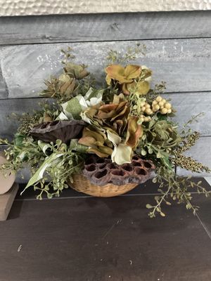 Honeycomb Wall Hanging in Browns and Greens
