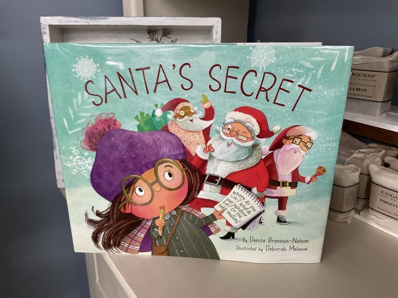 Santa’s Secret Hardcover Book
