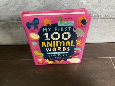 My First 100 Animal Words Board Book