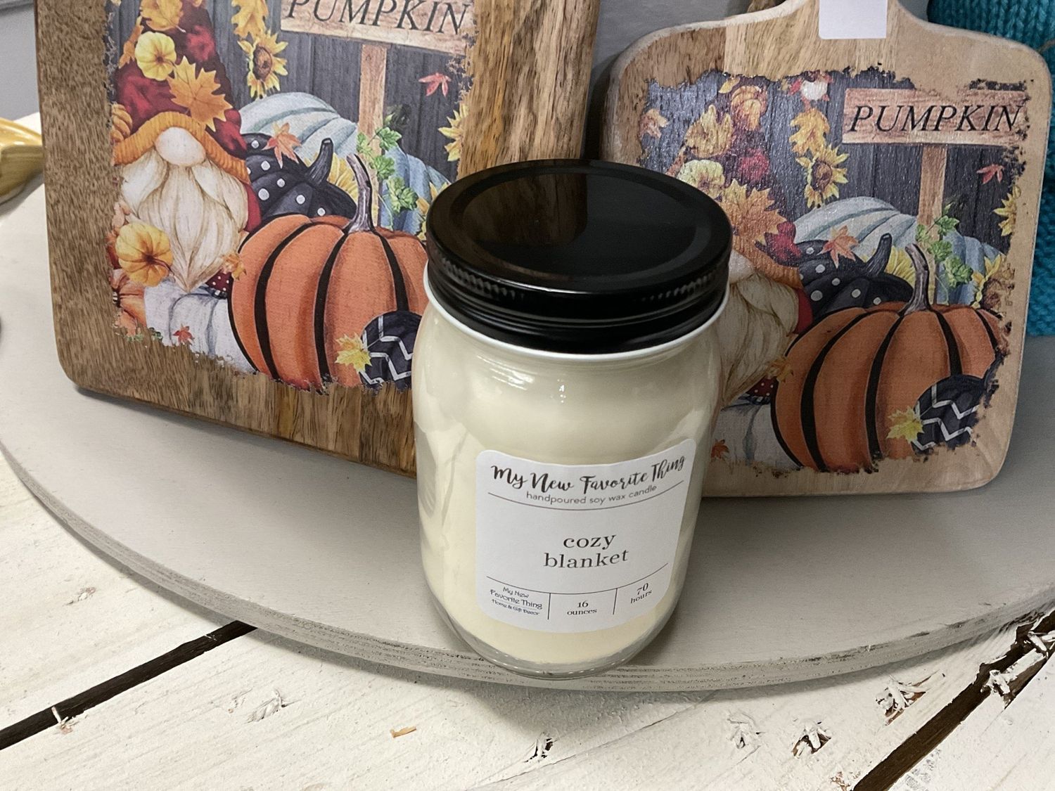 Soy wax candle-Cozy Blanket