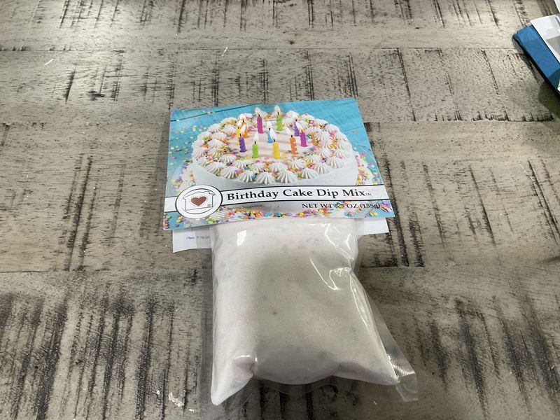 Birthday Cake Dip Mix